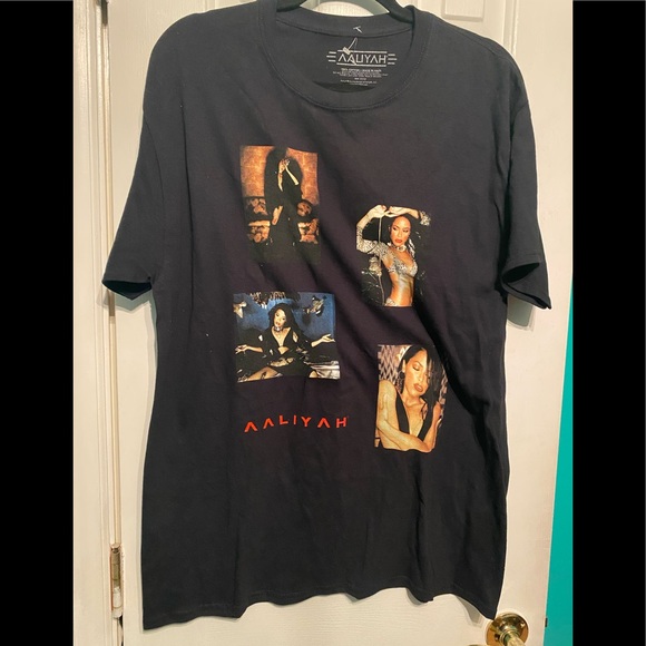 aaliyah Tops - L Aaliyah T-Shirt